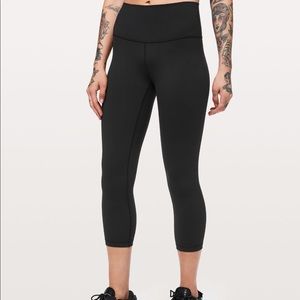 Lululemon Wunder Under Crop high-rise, black